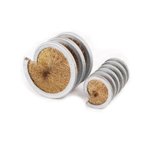 Quality OEM Industrial Spiral Coil Spring Brush Nylon Spiral Brush For Stripping wholesale