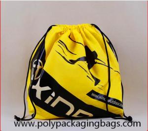 Quality 0.07mm LDPE Plastic Drawstring Bags For Underwear Packing wholesale