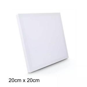 Quality 20cmx20cm Stretched Canvas Boards 280G Cotton Stretched Painting Canvas wholesale