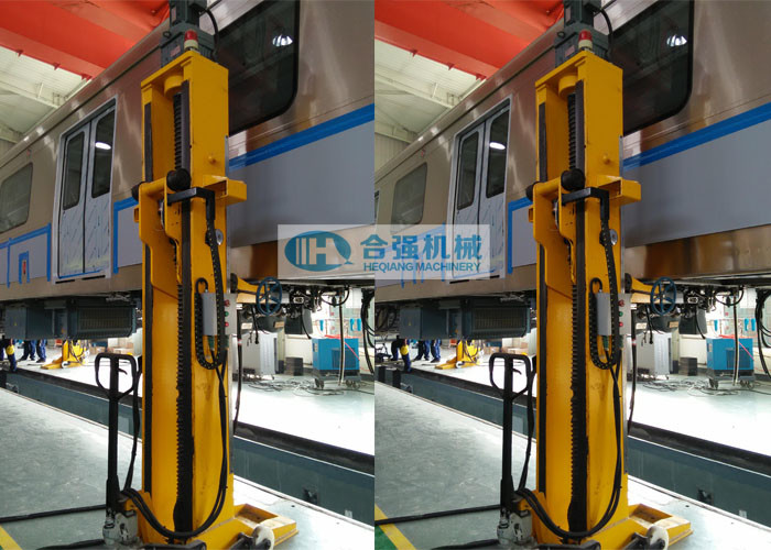 15-TON ELECTRIC LIFTING JACK lifting columns for passenger car lifting