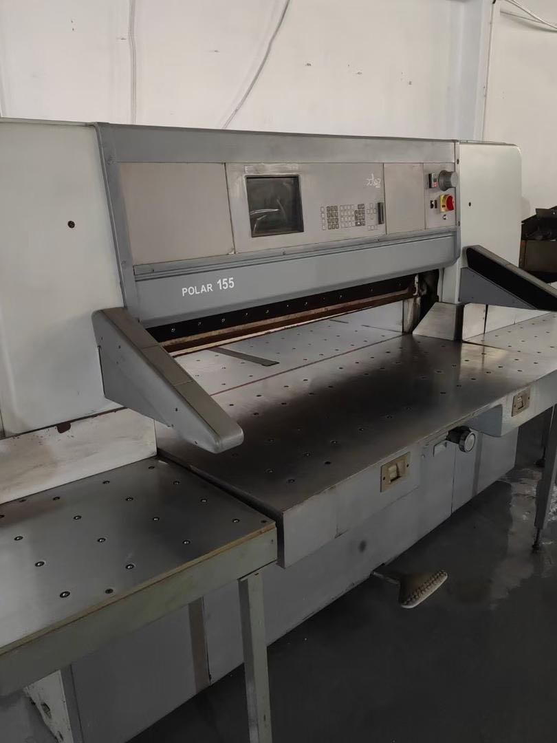 Highly Versatile Polar 155E Paper Cutting Machine Paper Guillotine Paper Cutting Machinery