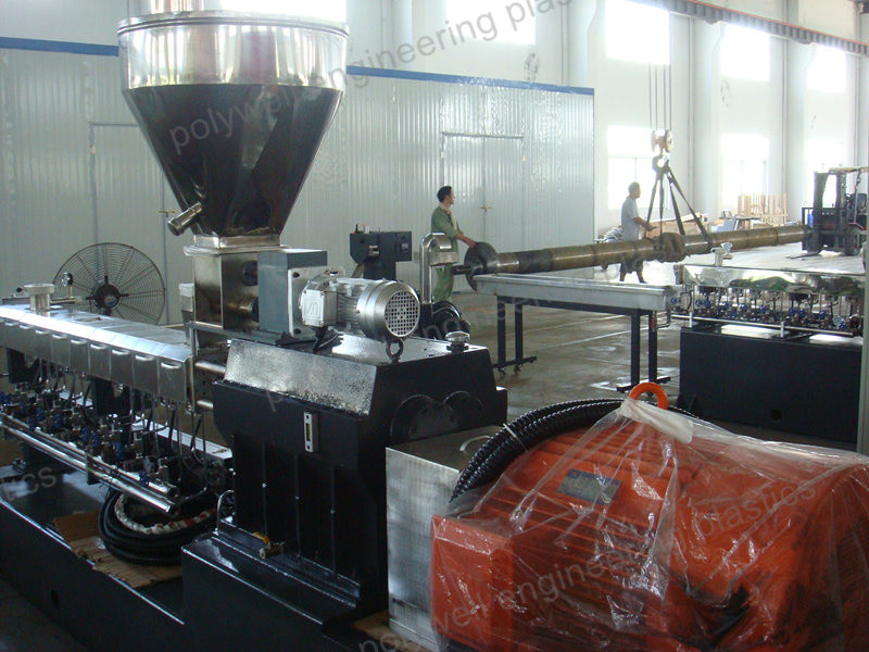 PA66GF25 Granulator Machine Plastic Pellet Making Production Line Granules Extrusion Equipment