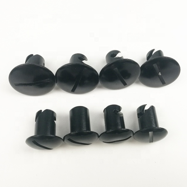 Improved 1" Large Head Silver Aluminum Sprint Car Quarter Turn Dzus Standard Compatible and Purpose for Replace/Repair