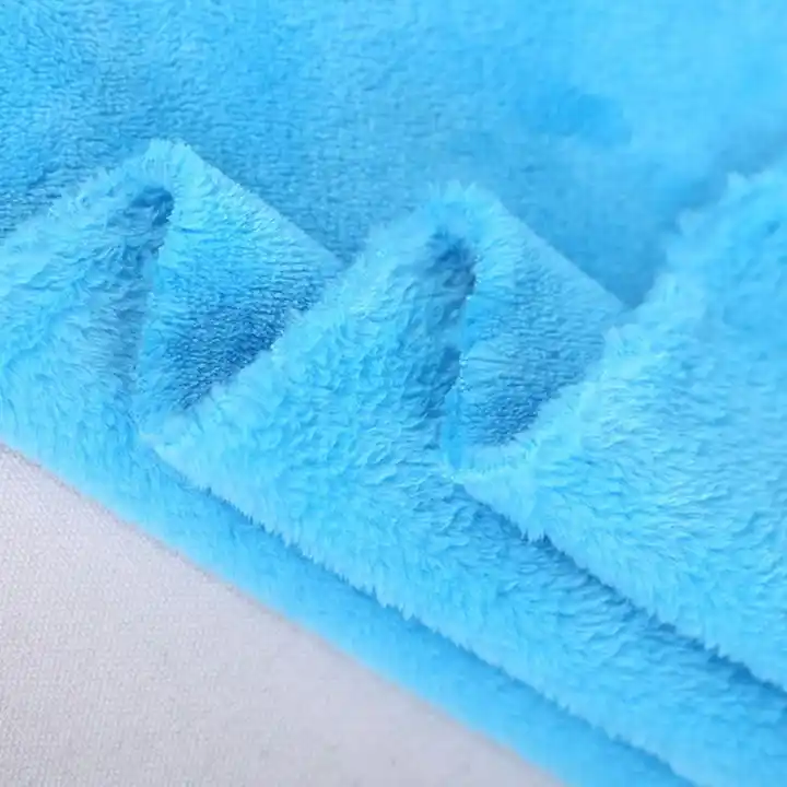 Custom Printing 250GSM Flannel Fabric Anti Pill Soft and Durable for Various Uses