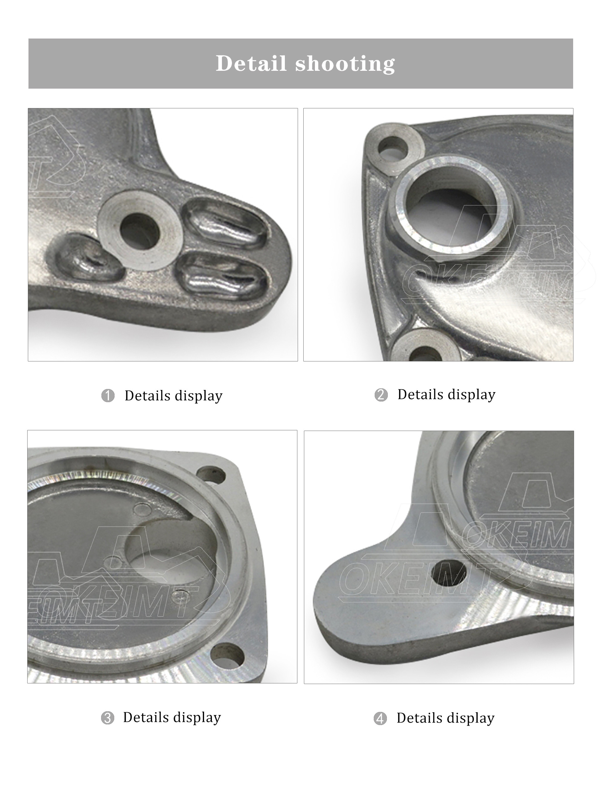 SK200 6D31 Excavator Parts Kobelco Oil Cooler Cover ME082535