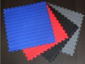 Quality PVC studed visible joint interlocking floor tiles 462 wholesale