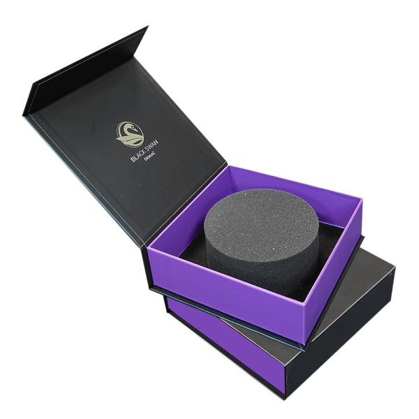 157art Paper 2mm Cardboard Men Belt Boxes Packaging Rigid Magnetic Gift Box with