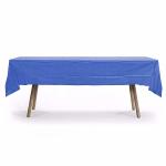 Oilproof No embossing Disposable Plastic Tablecloths 54*108''
