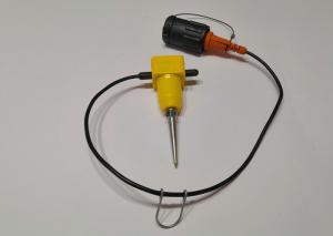 Quality Accurate Vertical Geophone , 10Hz Seismic SM24 Geophone Spike 75mm wholesale