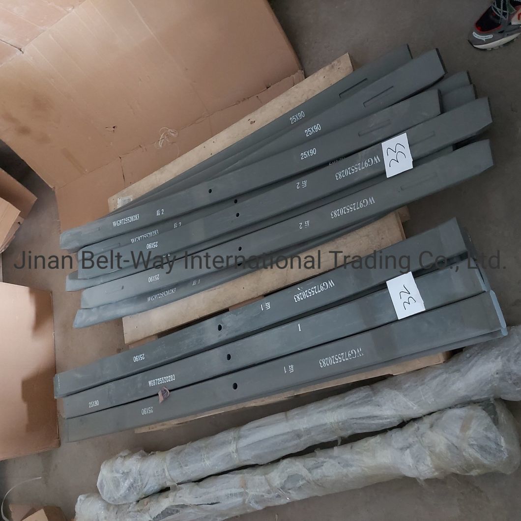 Sinotruk HOWO Truck Parts Truck Spare Parts Steel Leaf Spring Wg9725520283