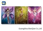 Buatiful Girl / Animal Print Lenticular , 3D Lenticular Pictures Changing