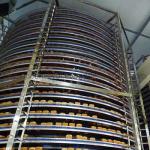 Bakery Production Line Spiral Cooler and Chiller Cooling Tower