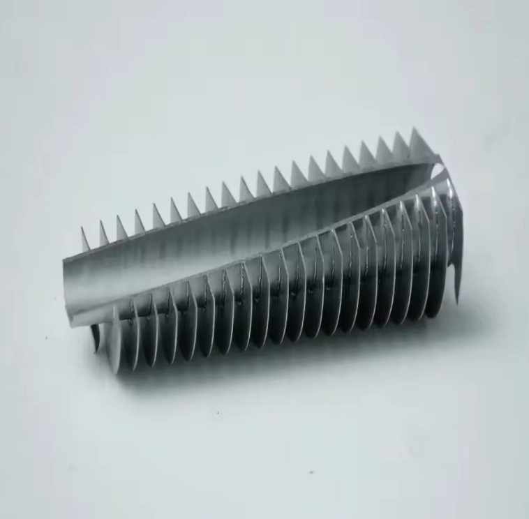 DELLOK 4mm-15mm Tube Thickness Extruded Fin Tube Machine With Black Coating Or Varnish Protection