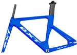 700C Full Carbon Track Bike Frame Bicycle Track Frameset Aero Shaping Black