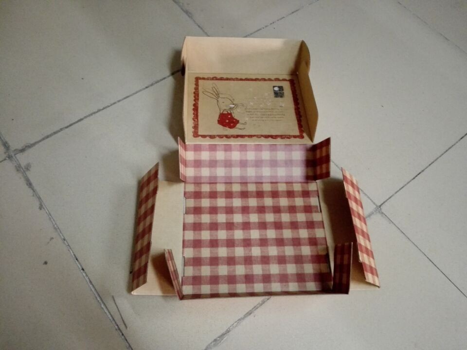High quality custom design corrugated shipping box for pizza packaging