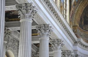 Quality marble columns for building wholesale