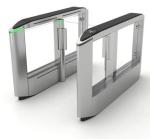 Stainless Steel Triangle Entrance Swing Pedestrian Barrier Gate Machine For