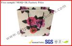 Cotton Handles Custom Paper Gift Bags , Offset Printing Paper Hand Bags