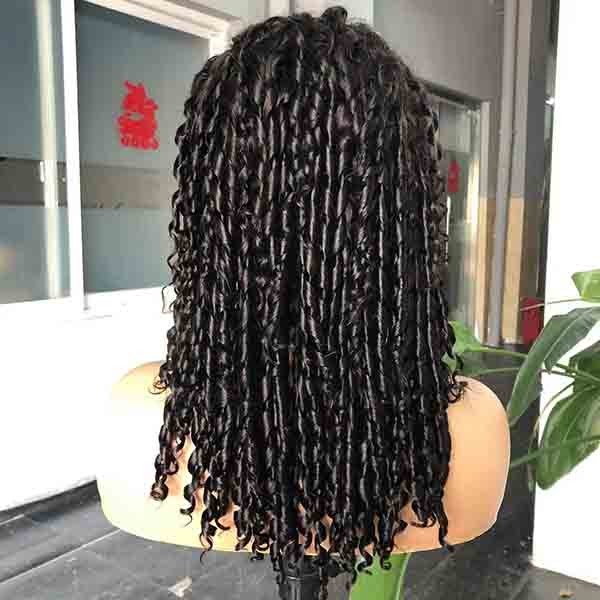 Pissy Curls Hair Glueless Precut Wigs 13x6 HD Undetectable Lace Front Wigs