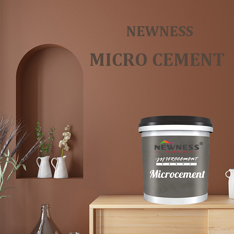 Batch Application Building Coating Thin Stucco Texture Paint for Microcement Surfaces