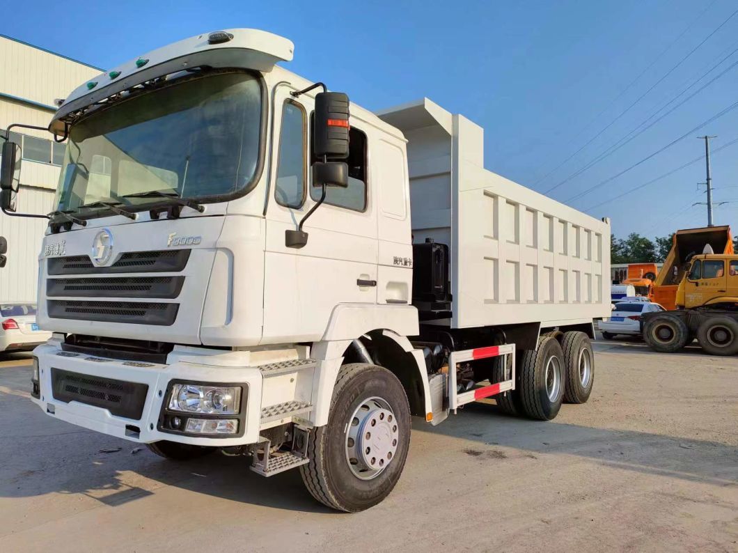 Shacman White F3000 Dump Truck Tipper Truck Hot Sale