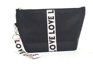 Quality Convenient Carrying Zippered Cosmetic Bag Makeup Organizer / Travel Bag With Hand Strap wholesale