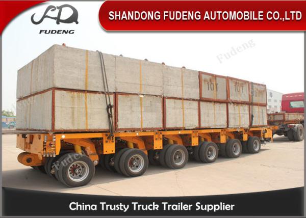 Multi Axles Hydraulic Modular Trailers / Transportation Trailer Heavy Large
