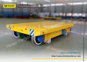 Quality heavy load manufacturing industrial turning rail transfer cart wholesale