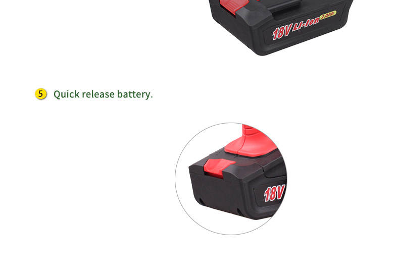 Blind RIvets 2.4mm - 5.0mm Cordless Battery Rivet Gun 21 mm Stroke