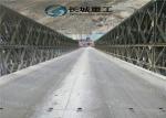 Galvanized Temporary Bailey Bridge , Temporary Steel Bridge High Pressure