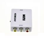 40g TV DVD VCR 640x480 60Hz HDMI To RCA Adapter