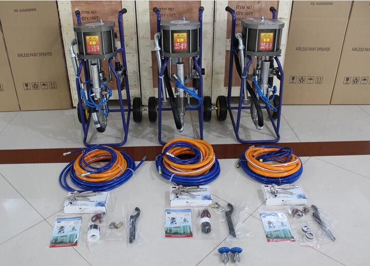 High Pressure Pneumatic Paint Sprayer For Spray Inorganic And Zinc Rich Epoxy