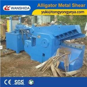 Quality Length 800mm Hydraulic Alligator Shear 100Kn Scrap Shearing Machine wholesale