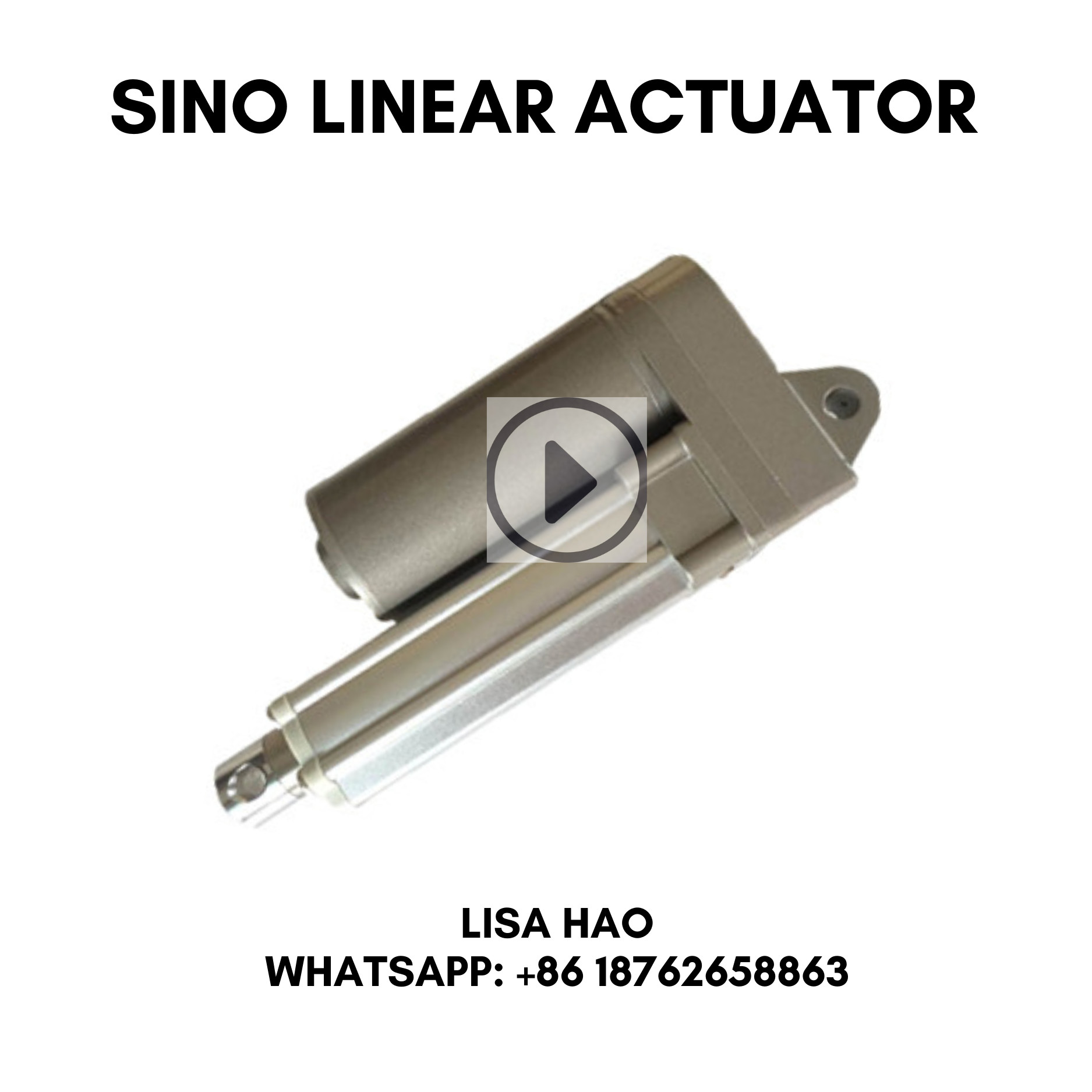 100lbs 48V Linear Actuator With Mounting Bracket 150mm Stroke OEM