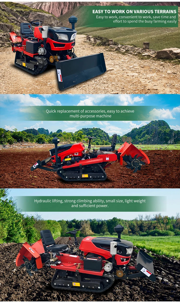 Mountain Land Compact Crawler Tractor 35 Hp Compact Tractor CE approved