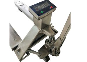 Quality 1 Ton Hydraulic Pallet Jack With Weight Scale For Industrial Use wholesale