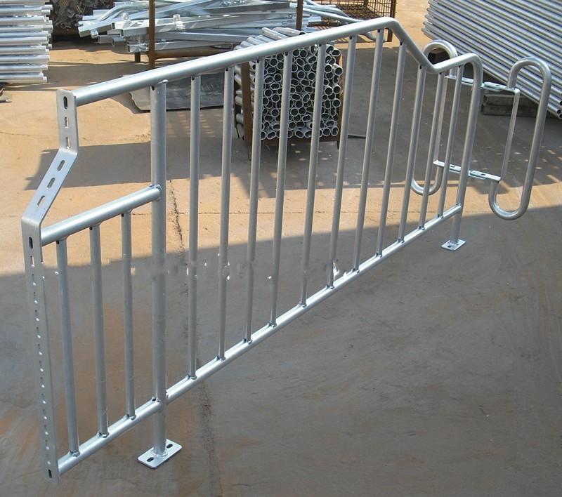 Free CAD Drawing Design Hog Gestation Crates / Swine Cage Steel Pipe Material