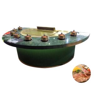 Quality Customized Decoration Furniture Restaurant Hibachi Grill Flat Cooking Surface wholesale