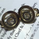 Chopard diamonds earring 18kt gold with yellow gold or white gold