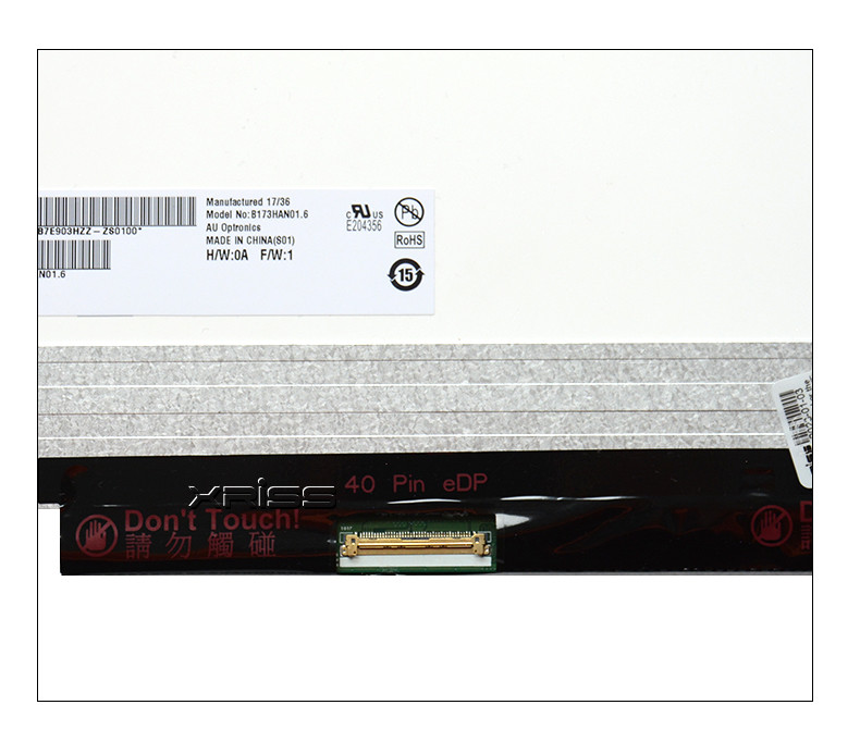 B173HAN01.6 B173HAN01.4 N173HHE-G32 Laptop LCD Screen 17.3" 120Hz 1920*1080