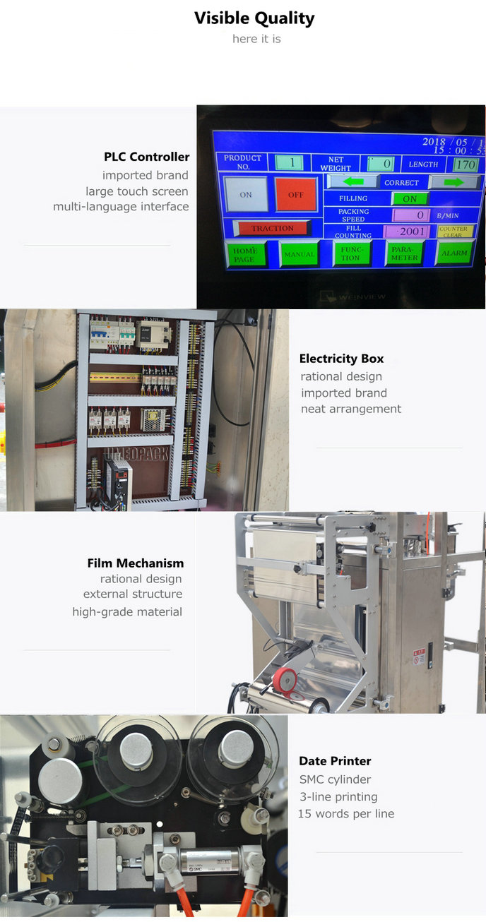 Automatic atta granule pouch packing machine price