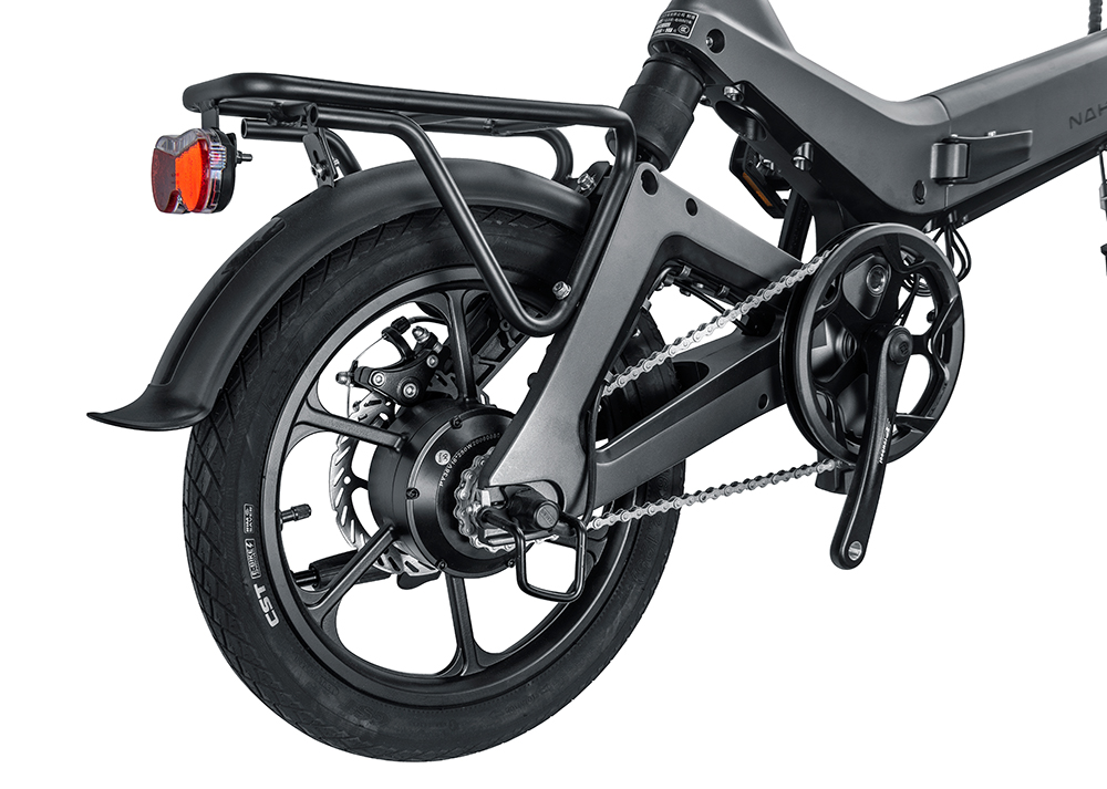 Classic Mini Electric Folding Bike 16 Inch 250W With 36V 8.7Ah Lithium Battery