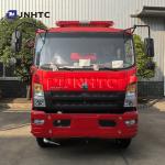Manufacturer HOWO 4x2 5000L Water Tanker Fire Truck Fire Fighting Truck