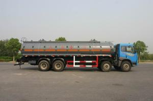 Quality Heavy Duty Chemical Liquid Tank Truck Transport Gas / Diesel 24500L FAW 6x4 wholesale