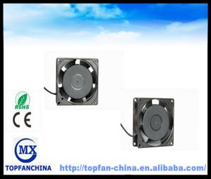 Quality Waterproof Dustproof Balck Ac Brushless Fan 120 Volt 80 Mm× 80 Mm× 25 Mm wholesale