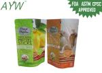 Zipper Food Packaging Bags Environmentally Ally Friendly Gravure Printing For