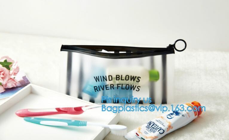 underwear packing slider zipper bags with hanger, Cosmetic k clear bubble bags, Manufacturer Clear Vinyl Slider Ba