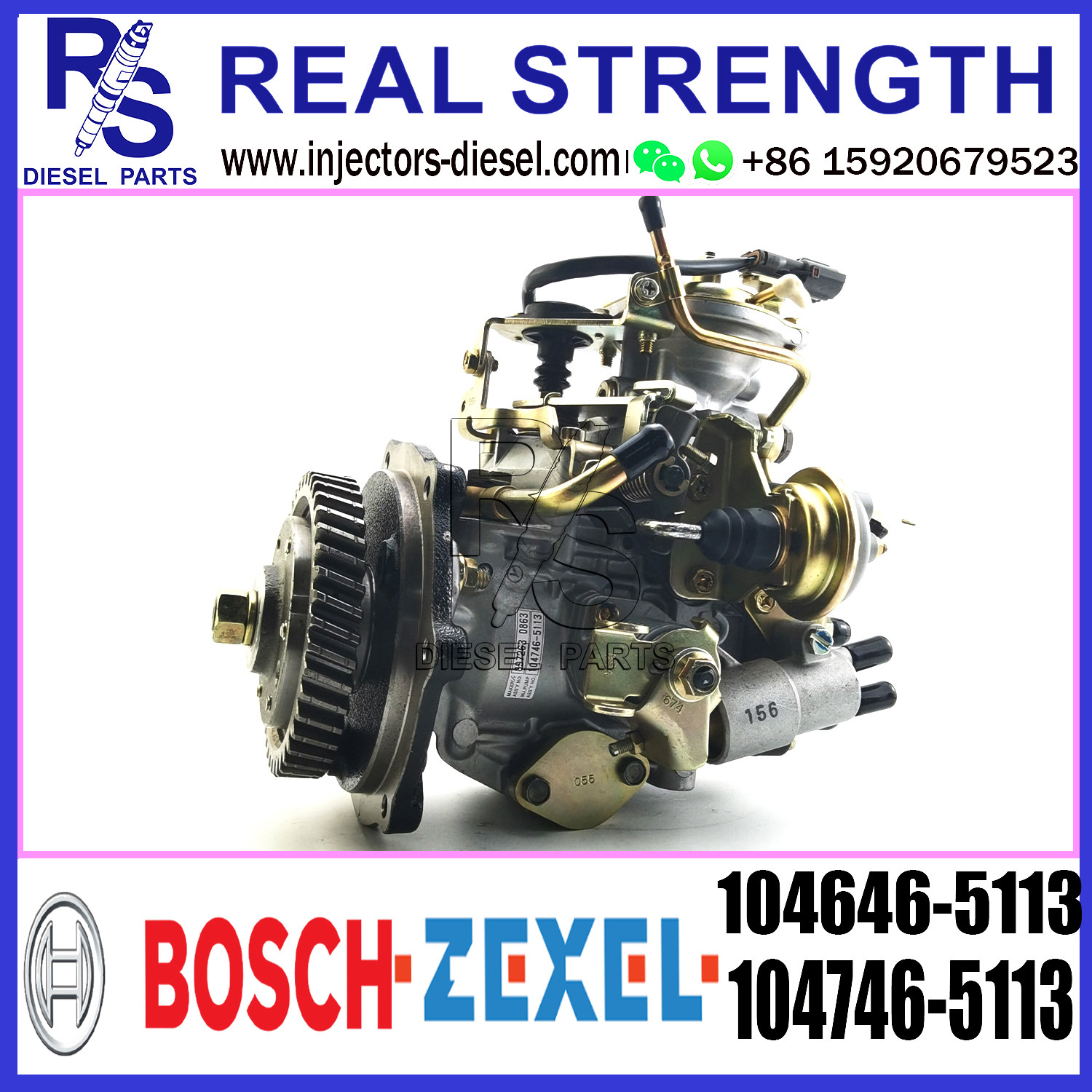 Diesel Fuel Injector Pump assembly 104646-5113 104746-5113 For ZEXEL DIESEL
