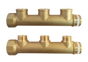 Quality Male Female Thread Metal Brass DIY OEM Parts Branch Split Flow Connect Fittings wholesale