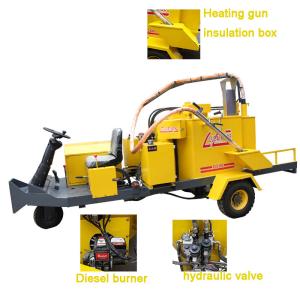 Quality Pavement Concrete Asphalt Road Crack Sealing Machine with 500L Capacity wholesale